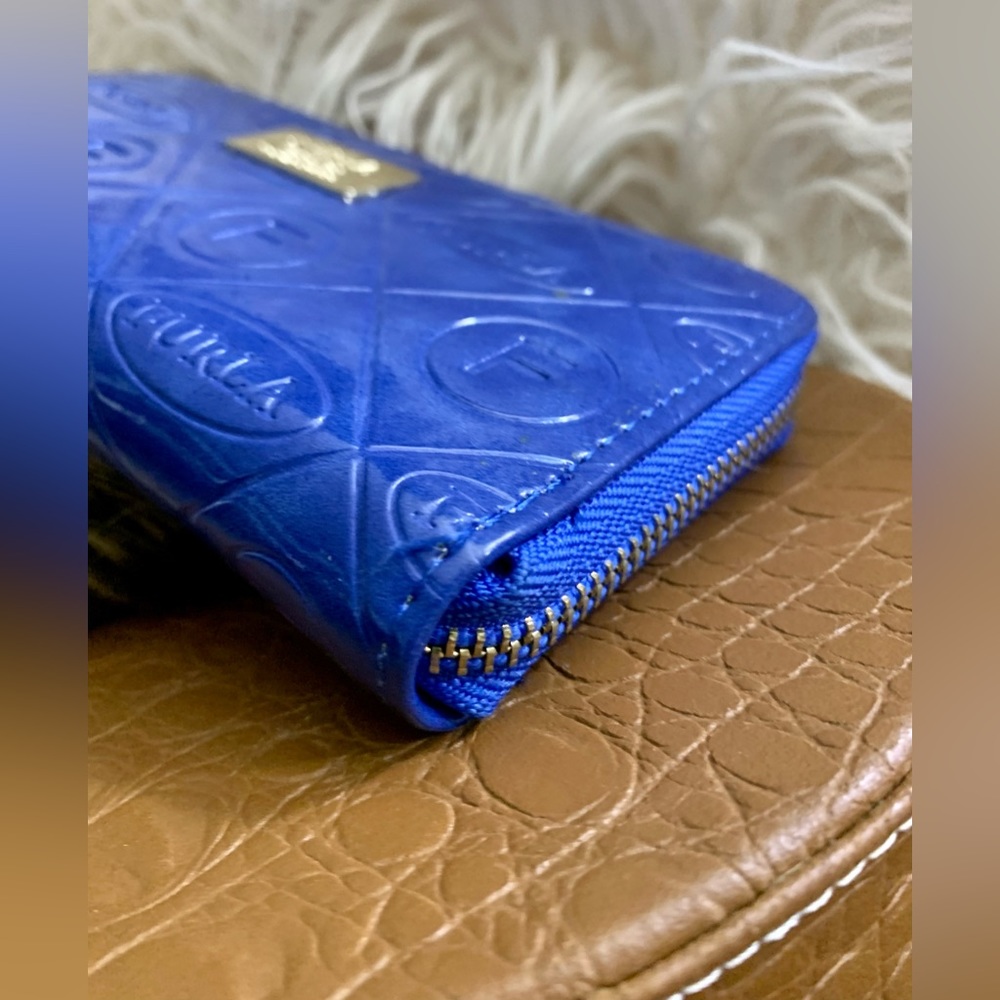 🍀Wallet Furla🍀Blue🍀#CB5 - Picture 3 of 15